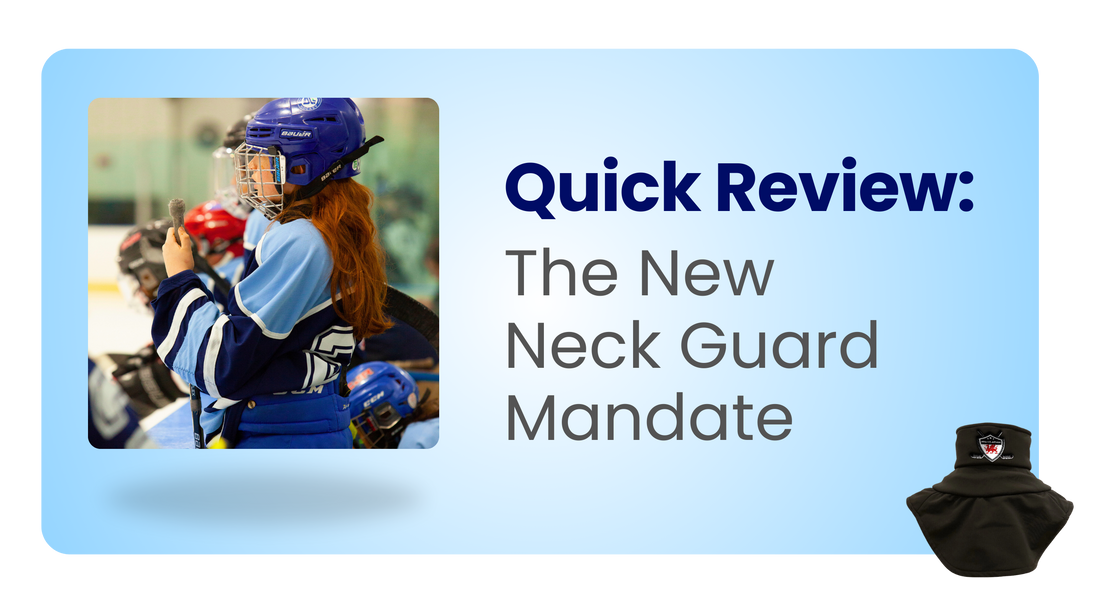 Quick Break Down: The New Neck Guard Mandate for Youth Hockey Players by USA Hockey