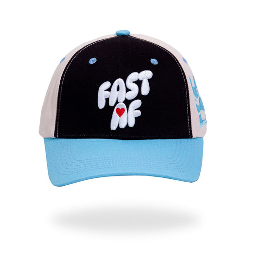 Hockey Lifestyle Hat - Hockey Cap - Fast AF blue