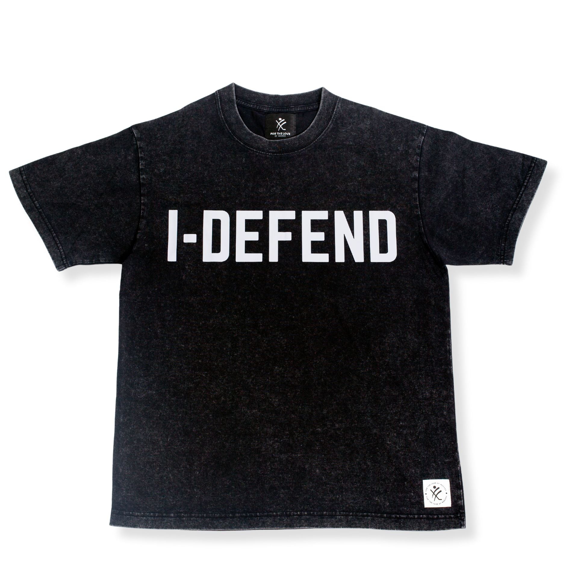 I-DEFEND Stone Wash Unisex Adult Shirt – For the Love of Hockey