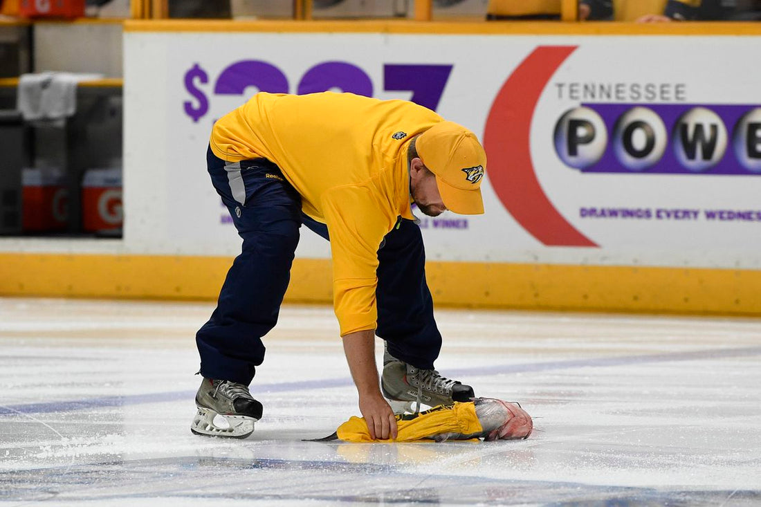 They threw what? The weird NHL tradition of tossing items onto the ice