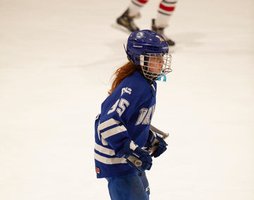 youth hockey player