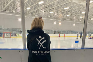 Blue Label For the Love of Hockey Unisex Hoodie