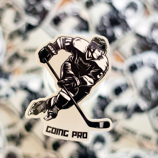 Going Pro Glossy Die-Cut Sticker (Set of Two)