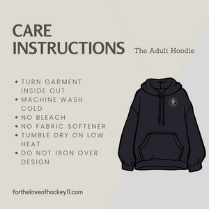 Goalie Helmet Adult Hoodie