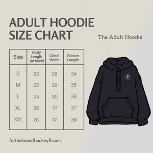 Goalie Helmet Adult Hoodie