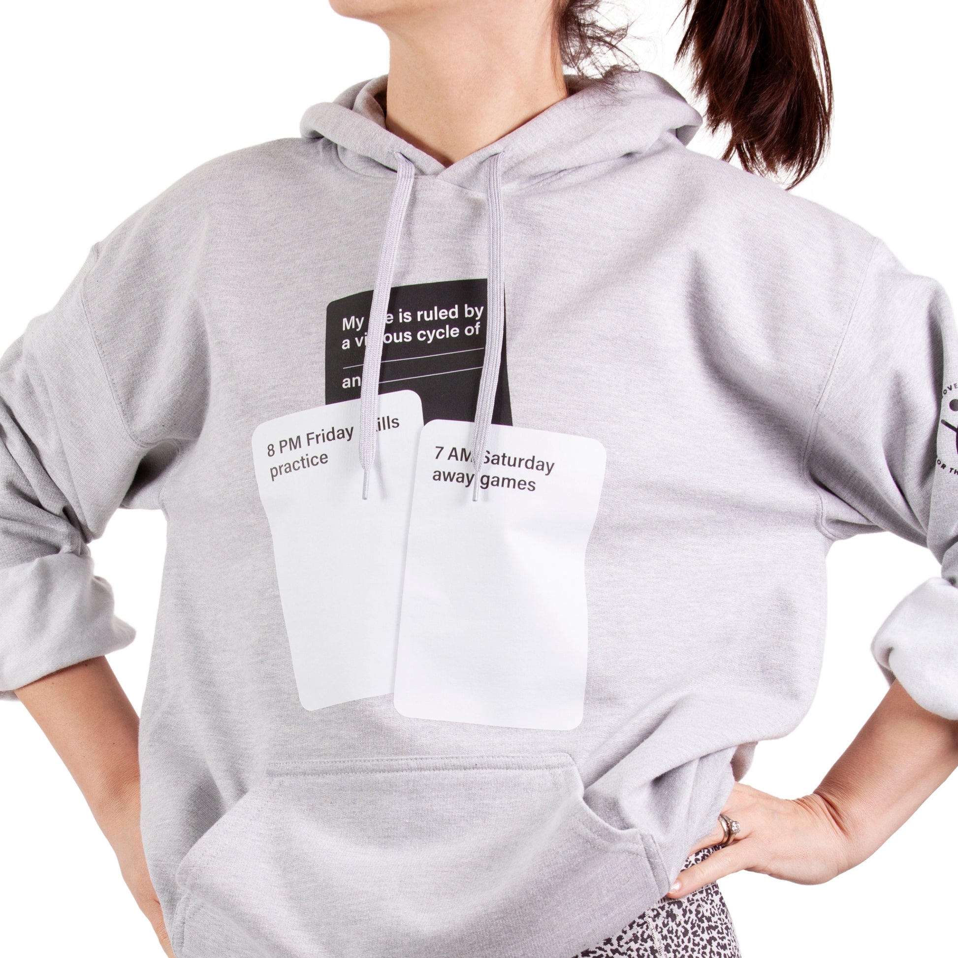 Cards against Humanity Unisex Hockey Hoodie - Adult Sizing