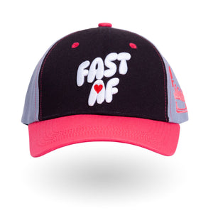 Fast AF Watermelon Sorbet Pink Cap - Low Profile