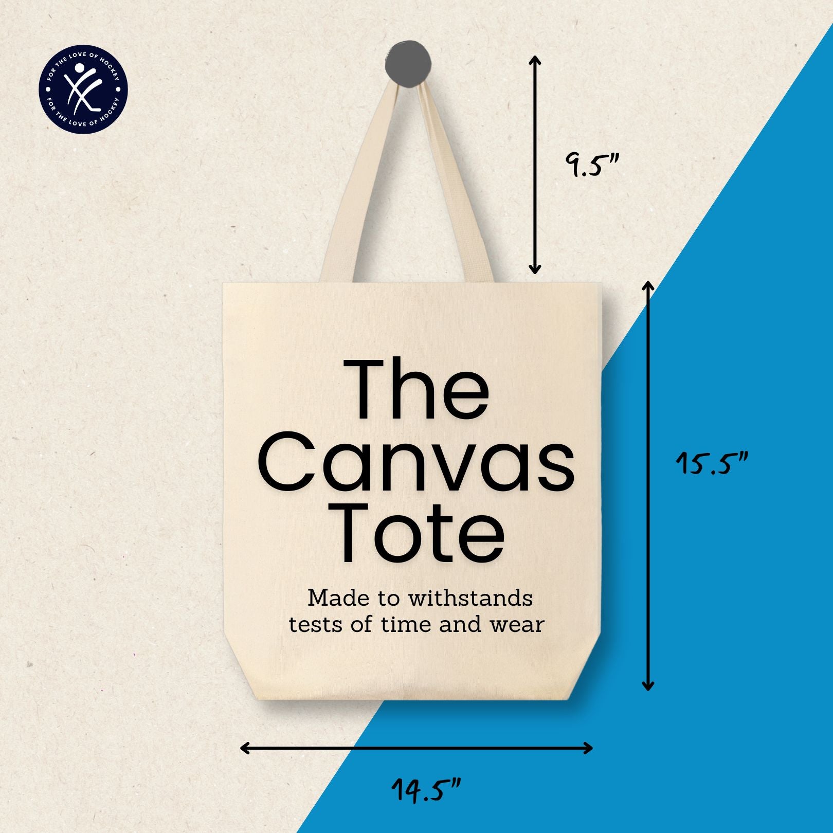 Fun Fact Canvas Tote Bag