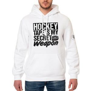 Hockey Tape is my Secret Weapon Adult Unisex Hoodie