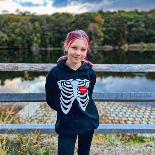 For the Love of Hockey Cloudspun™ 100% Cotton Youth Hoodie