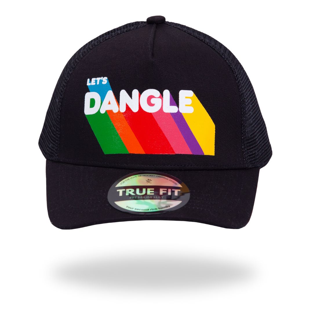 Let's Dangle Black Hockey Lifestyle Cap - Low Profile – For the Love of ...