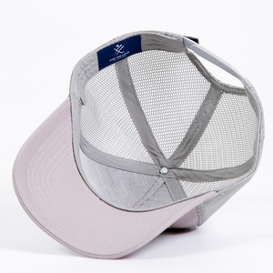 Lets Dangle Hockey Baseball Cap Grey1 - inside view