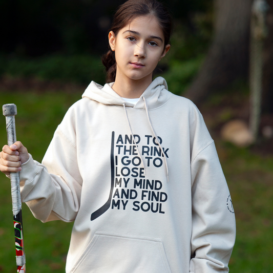 To the Rink I Go Adult Unisex Hoodie