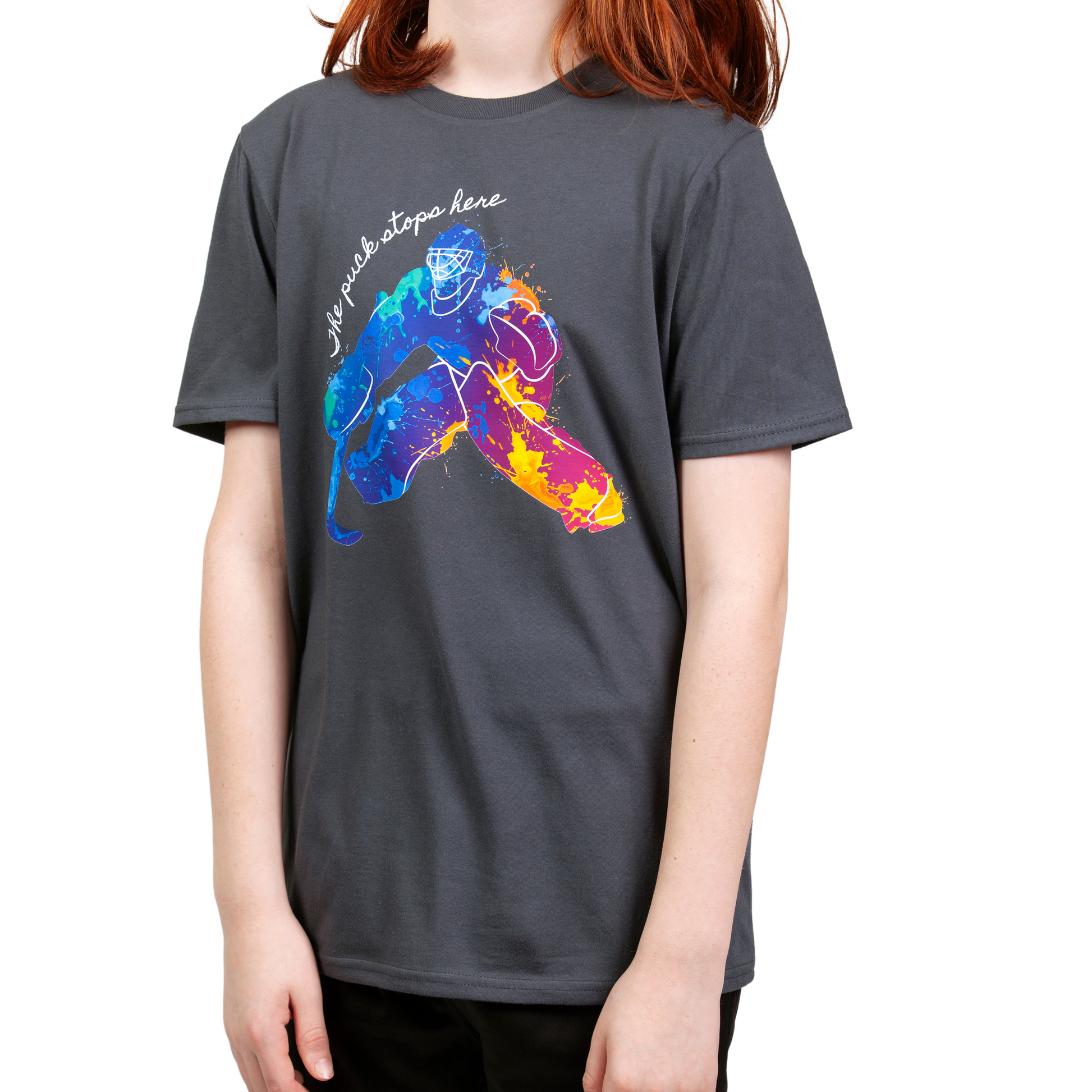 The Puck Stops Here - Lightweight Youth Tee