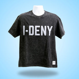 I-DENY Stone Wash Unisex Adult Shirt