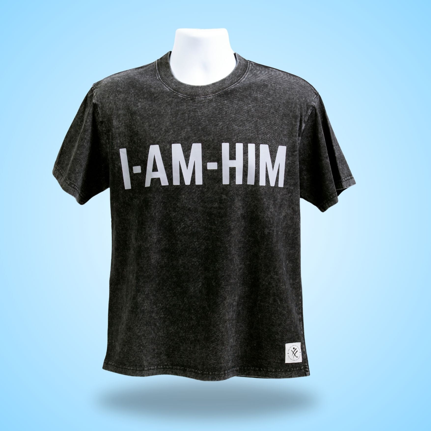 I-AM-HIM Stone Wash Unisex Adult Shirt