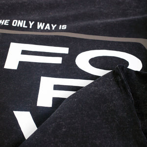 The Only Way is Forward Stone Wash Adult Shirt