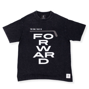 The Only Way is Forward Stone Wash Adult Shirt