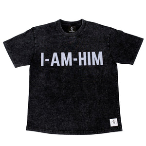 I-AM-HIM Stone Wash Unisex Adult Shirt