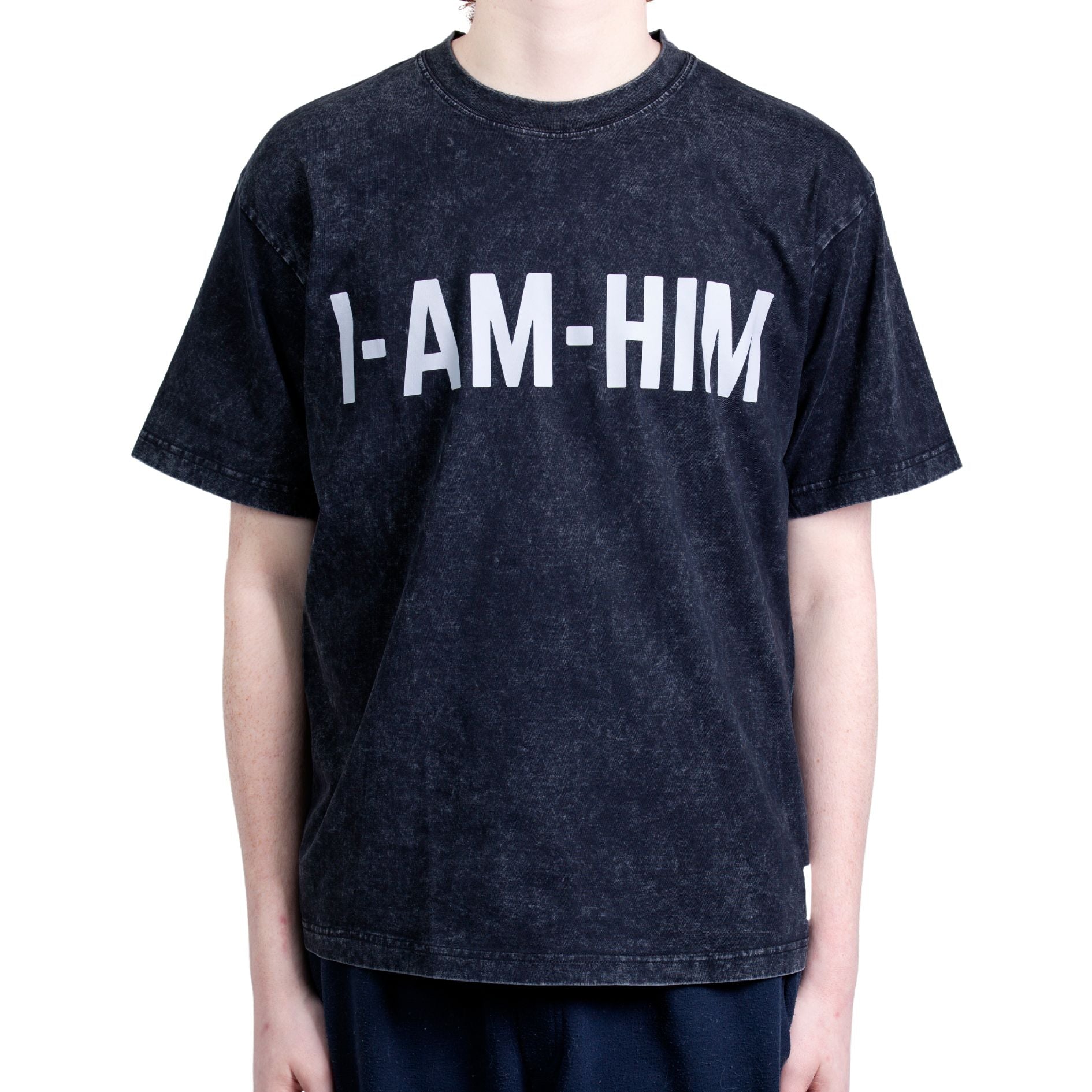 I-AM-HIM Stone Wash Unisex Adult Shirt