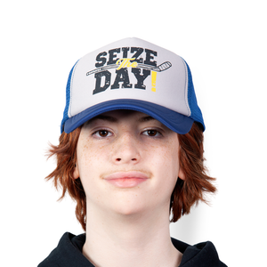 Seize The Day Trucker Snapback - Duo-Tone Blue