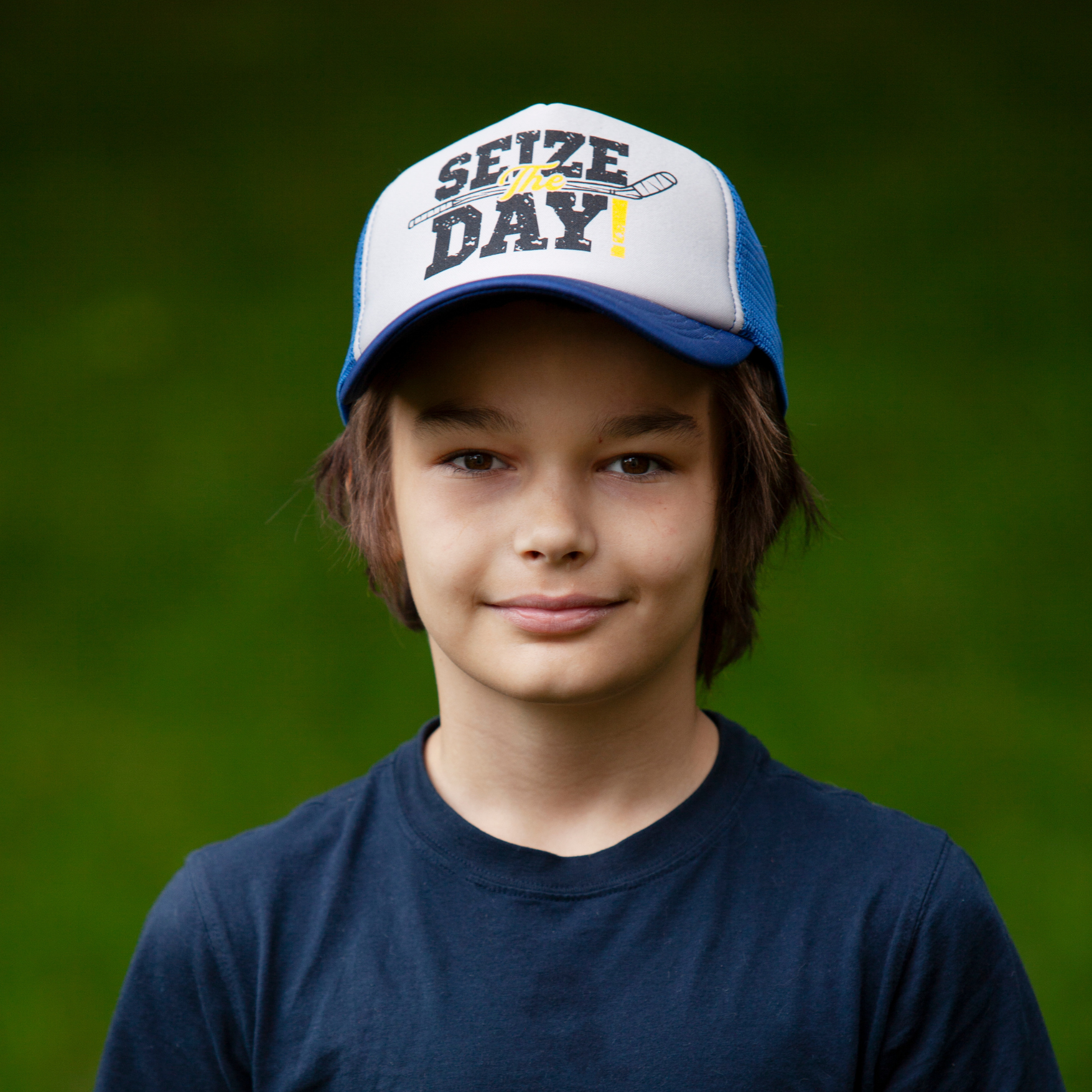 Seize The Day Trucker Snapback - Duo-Tone Blue