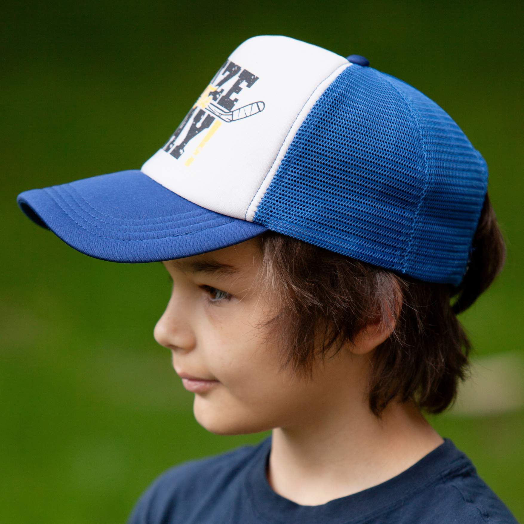 Seize The Day Trucker Snapback - Duo-Tone Blue