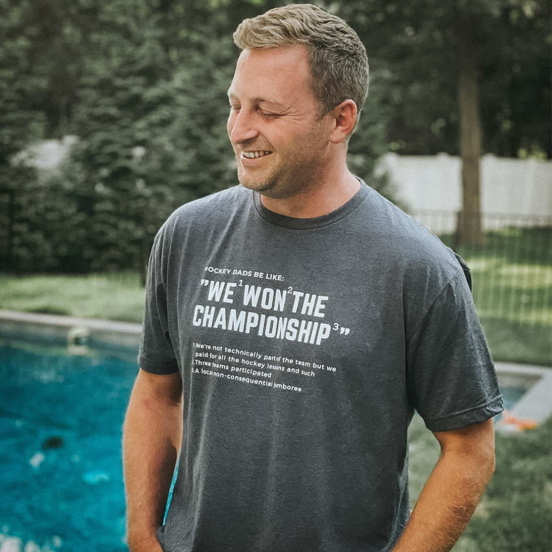 "Hockey Dads Be Like" Softstyle Shirt