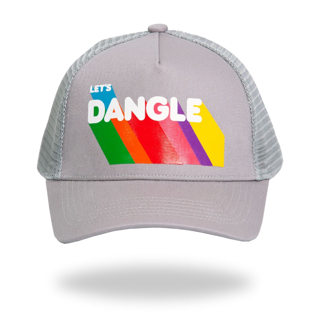 Let's Dangle Gray Cap - Low Profile