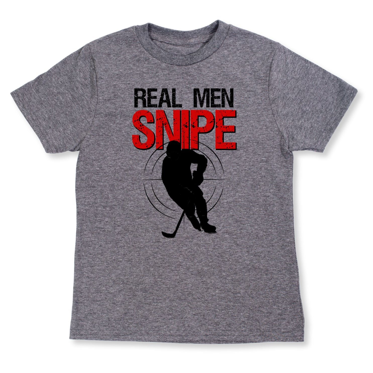 Real Men Snipe - Lightweight Youth Tee