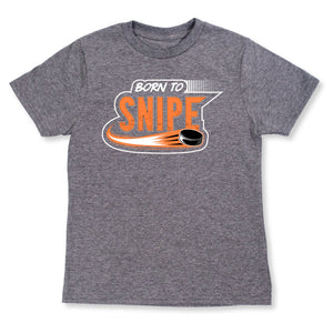 Born to Snipe - Lightweight Youth Tee - Orange