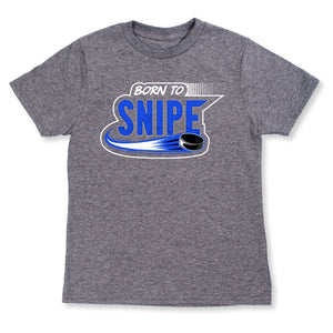 Born to Snipe - Lightweight Youth Tee - Blue