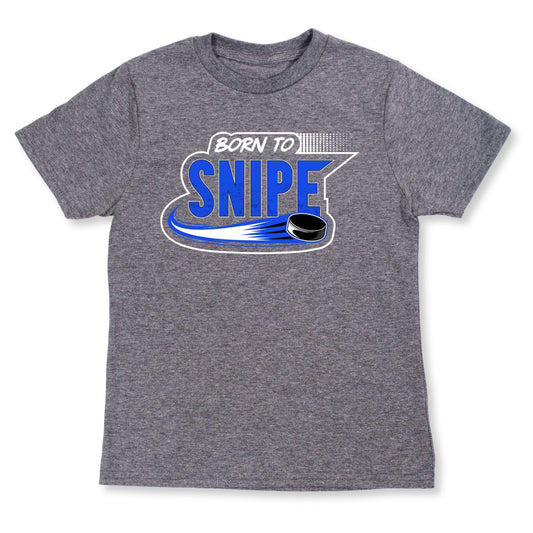 Born to Snipe - Lightweight Youth Tee - Blue