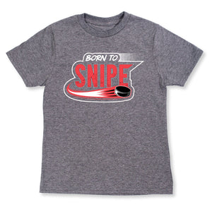 Born to Snipe - Lightweight Youth Tee - Red