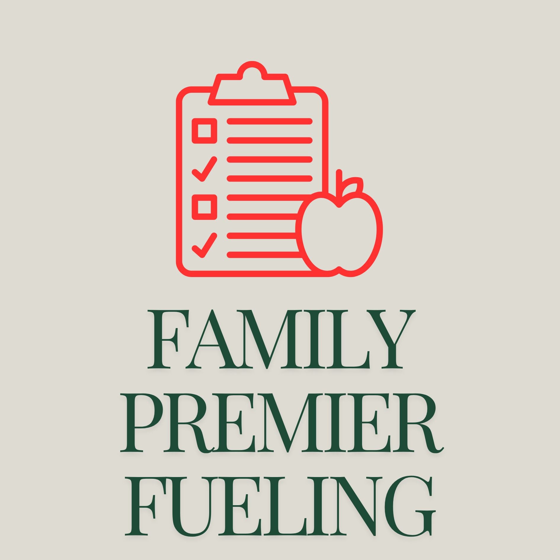 Family Premier Fueling Live Virtual Nutrition Sessions