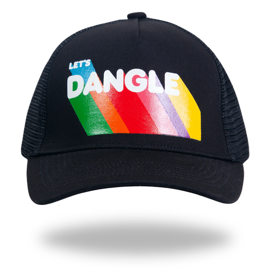 Let's Dangle Black Cap - Low Profile