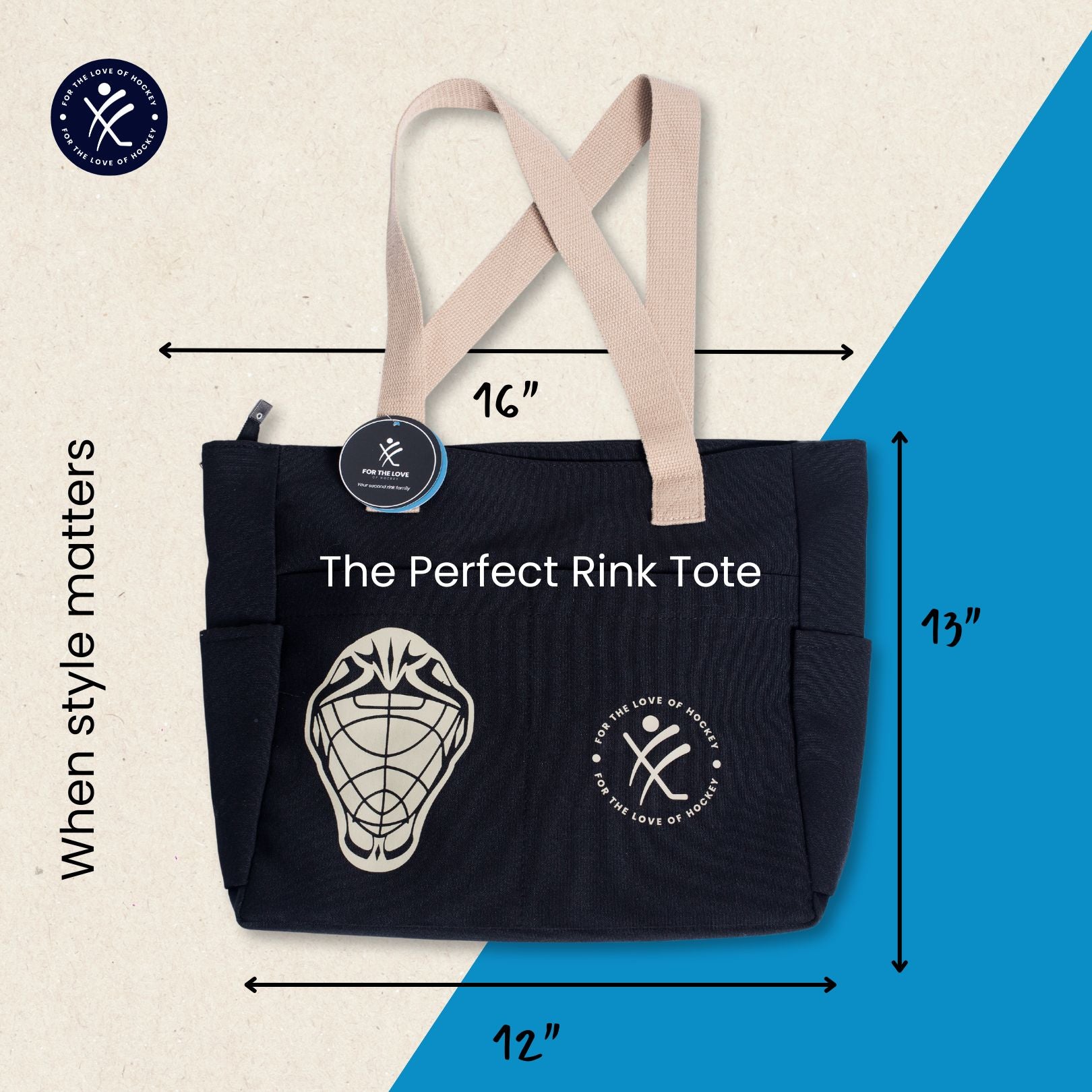 The Perfect Rink Tote - Hockey Moms' Favorite Tote