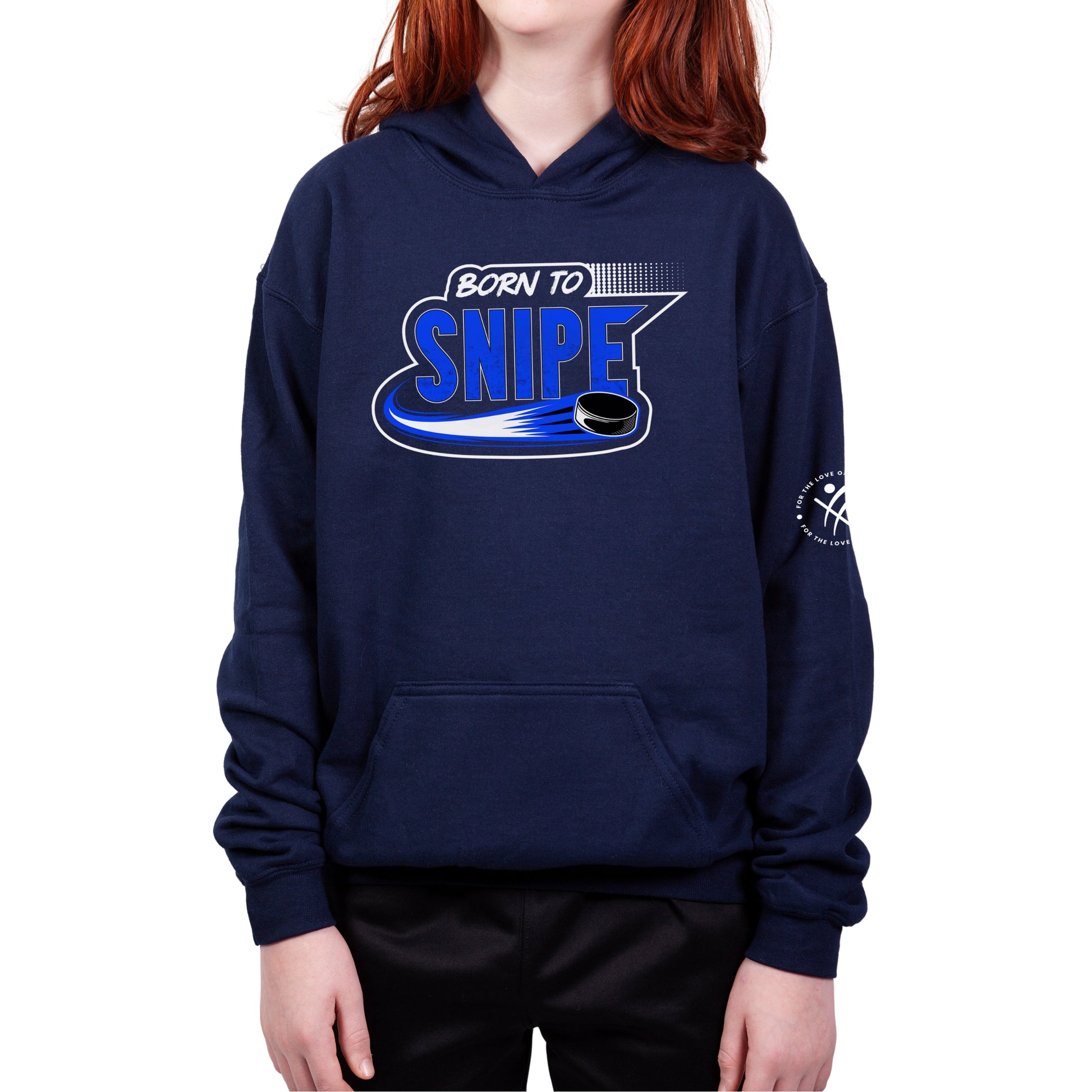 Born to Snipe Youth Hockey Hoodie