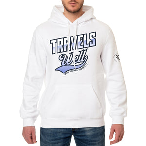 Travels Well Adult Unisex Hoodie