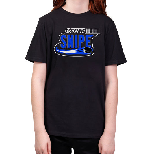 Born to Snipe - Lightweight Youth Tee - Blue