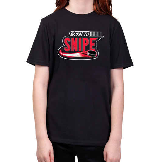 Born to Snipe - Lightweight Youth Tee - Red