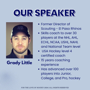 LIVE WEBINAR: Getting Scouted in Hockey - The Whats, Whys, and How-Tos