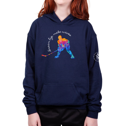 Dream Big Make Waves Youth Hoodie