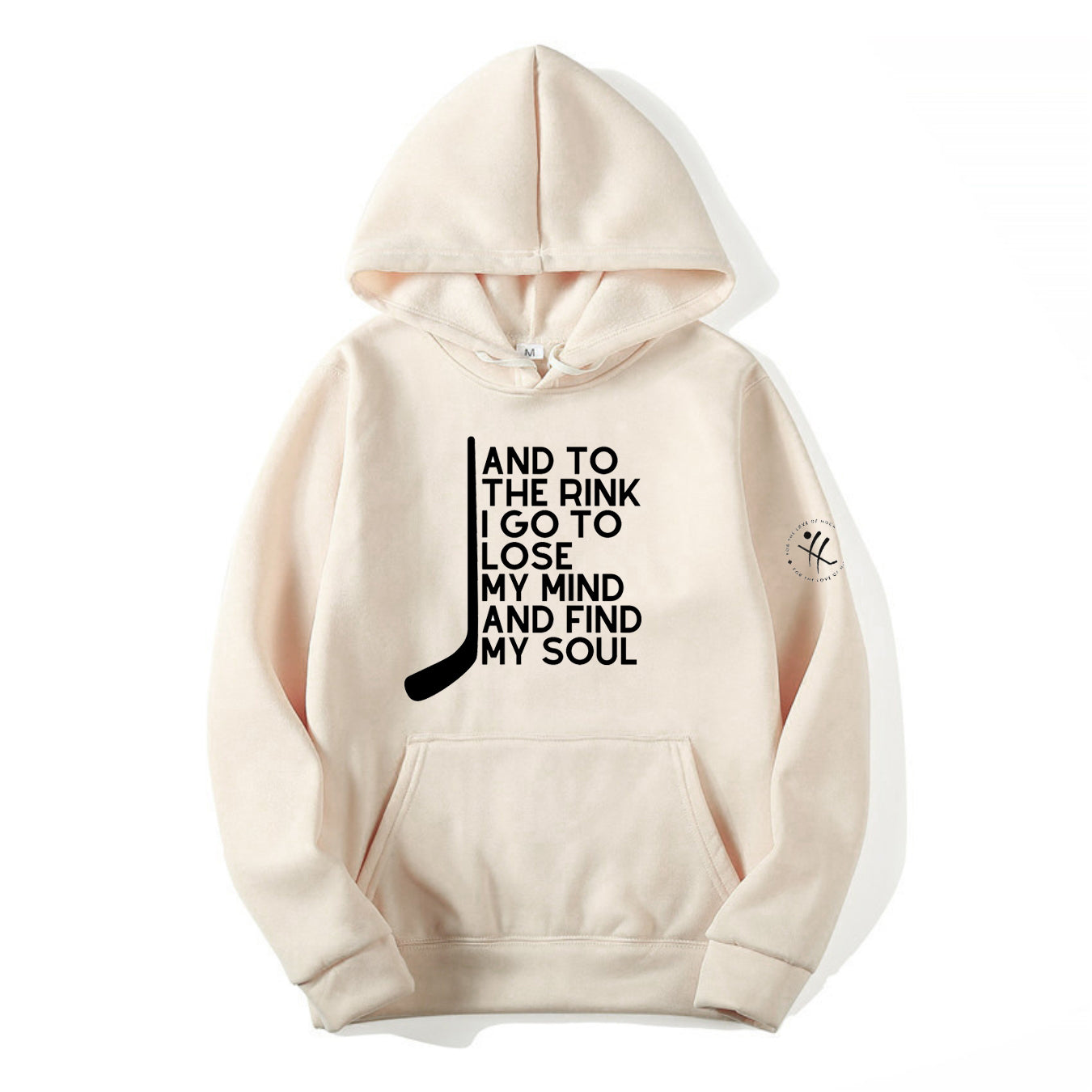 To the Rink I Go Adult Unisex Hoodie